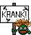 Krank-Schild